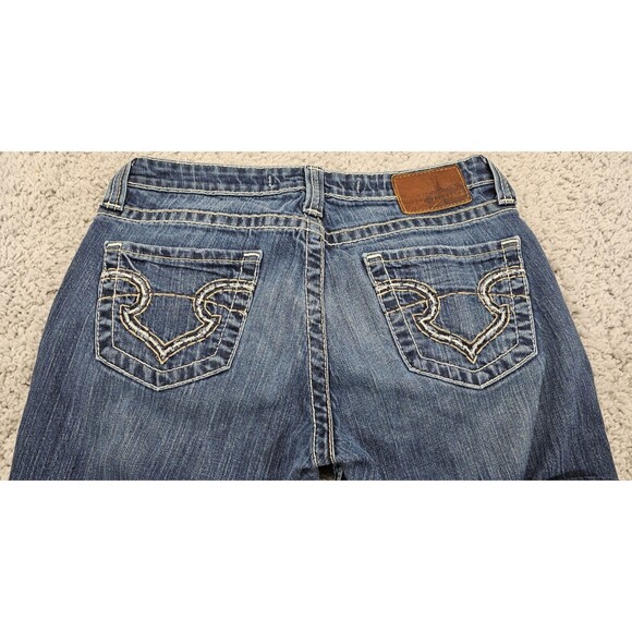 Big Star Womens Jeans Hazel Bootcut Curvy Fit Low Rise Y2K Cowgirl Boho 28 x 29 - Picture 8 of 16